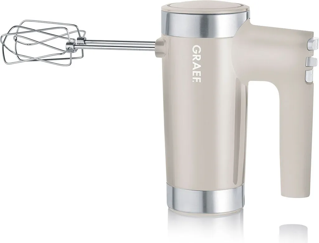 Mélangeur à main 600W GREAF coloris taupe pour pâtisserie maison