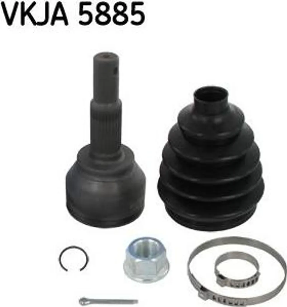 Joint homocinétique SKF VKJA 5885 haute résistance pour Nissan Juke OE
