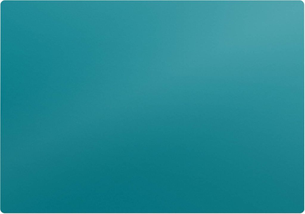 Farbe Türkis – Bodenschutzmatte – Rutschfest – Schutzmatte für Büro – Vinylmatte – Stuhlunterlage – 100 x 100 cm