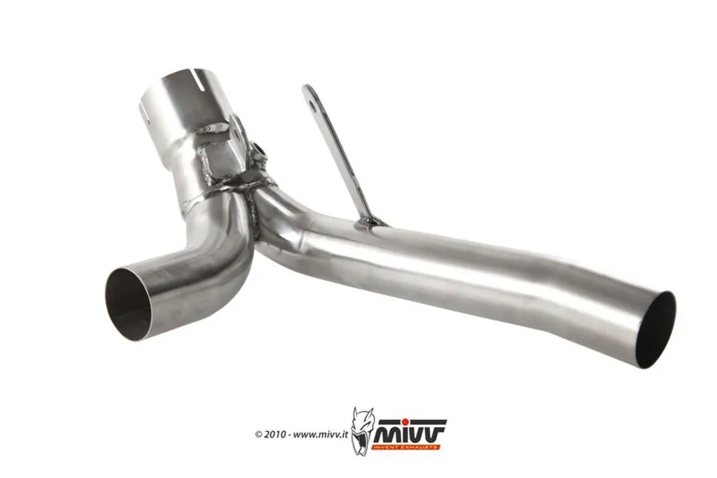 Dépoter le catalyseur Suzuki GSX-R 1000 : Tube MIVV sur Pot d'Origine