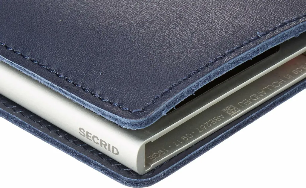 Secrid Slimwallet Original Portefeuille Cuir avec Protection Anti-RFID - 5
