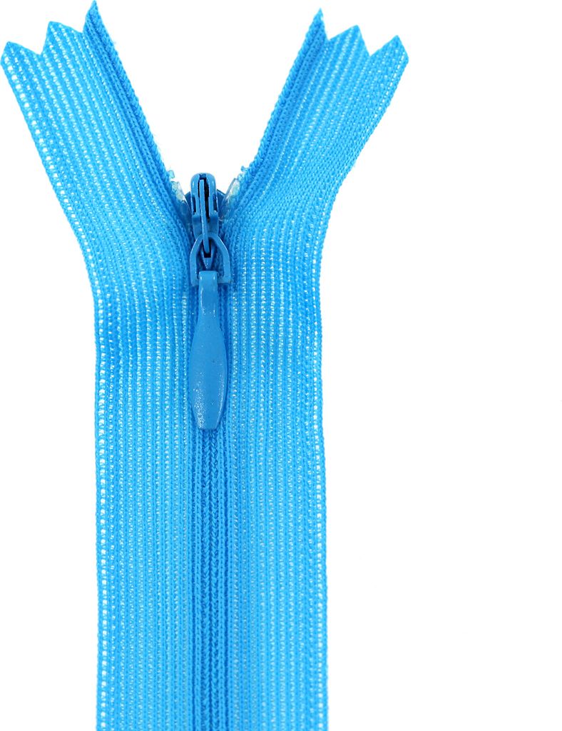 50 Reißverschlüsse spiral verdeckt, 18cm, unteilbar, Produktbild 