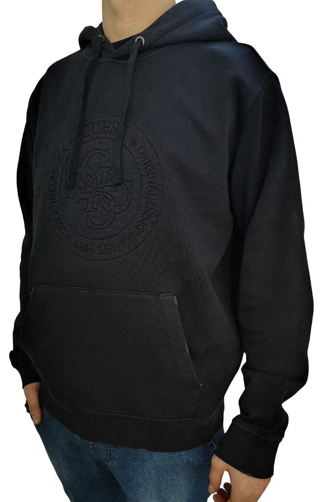Guess - Kapuzenpullover für Herren NA760 (XXL) (Schwarz)