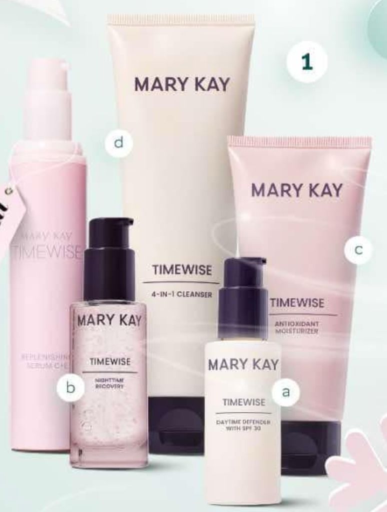 Mary Kay TimeWise „Wunder-Set“ Normale/trockene Haut + C+E Serum gift