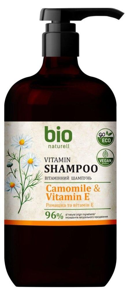 Bio Naturell, Bio Naturell, Kamille und Vitamin E, Haarshampoo, pflegend, 946 ml