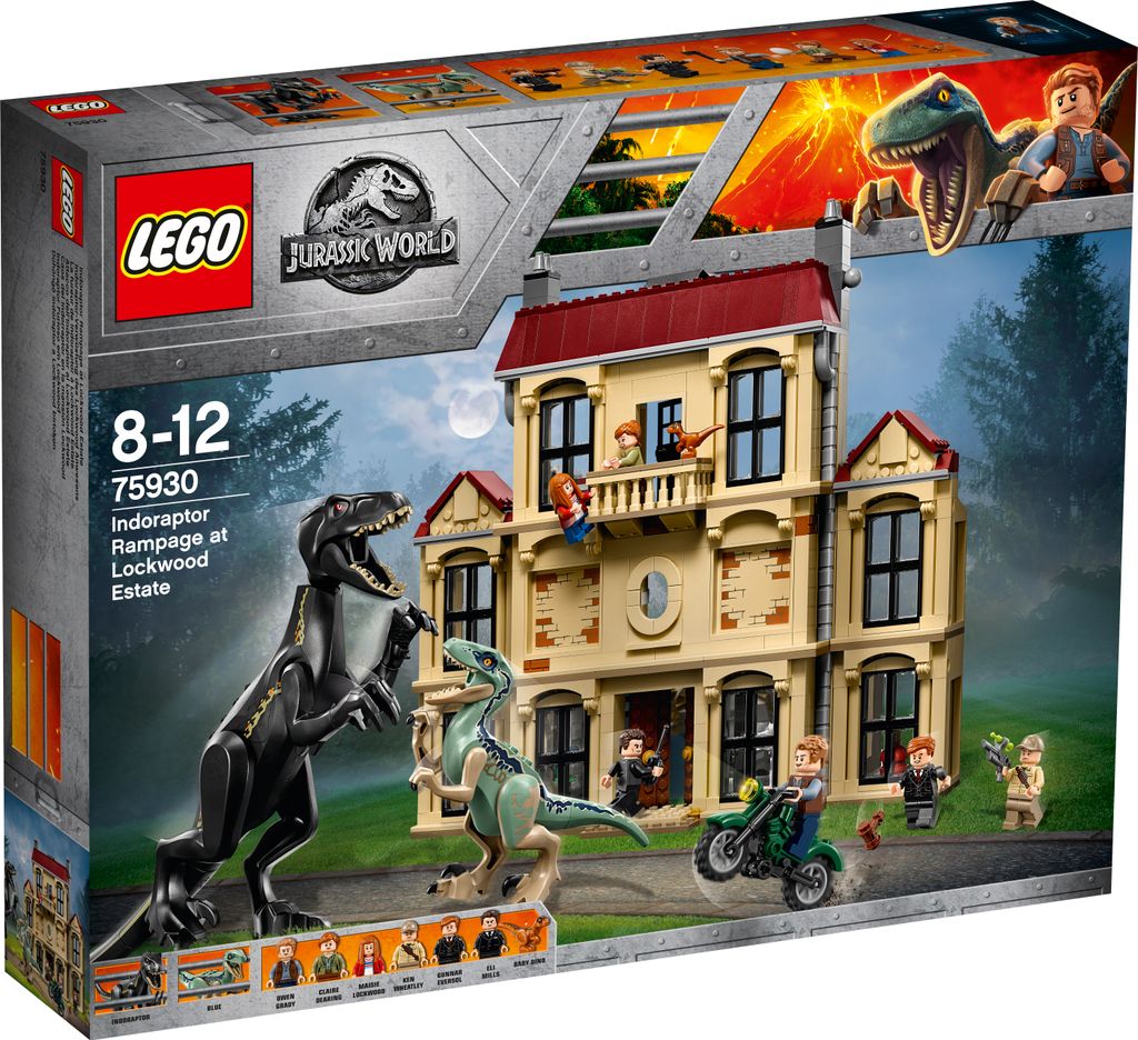 LEGO® Jurassic World™ Indoraptor-Verwüstung des Lockwood Produktbild 