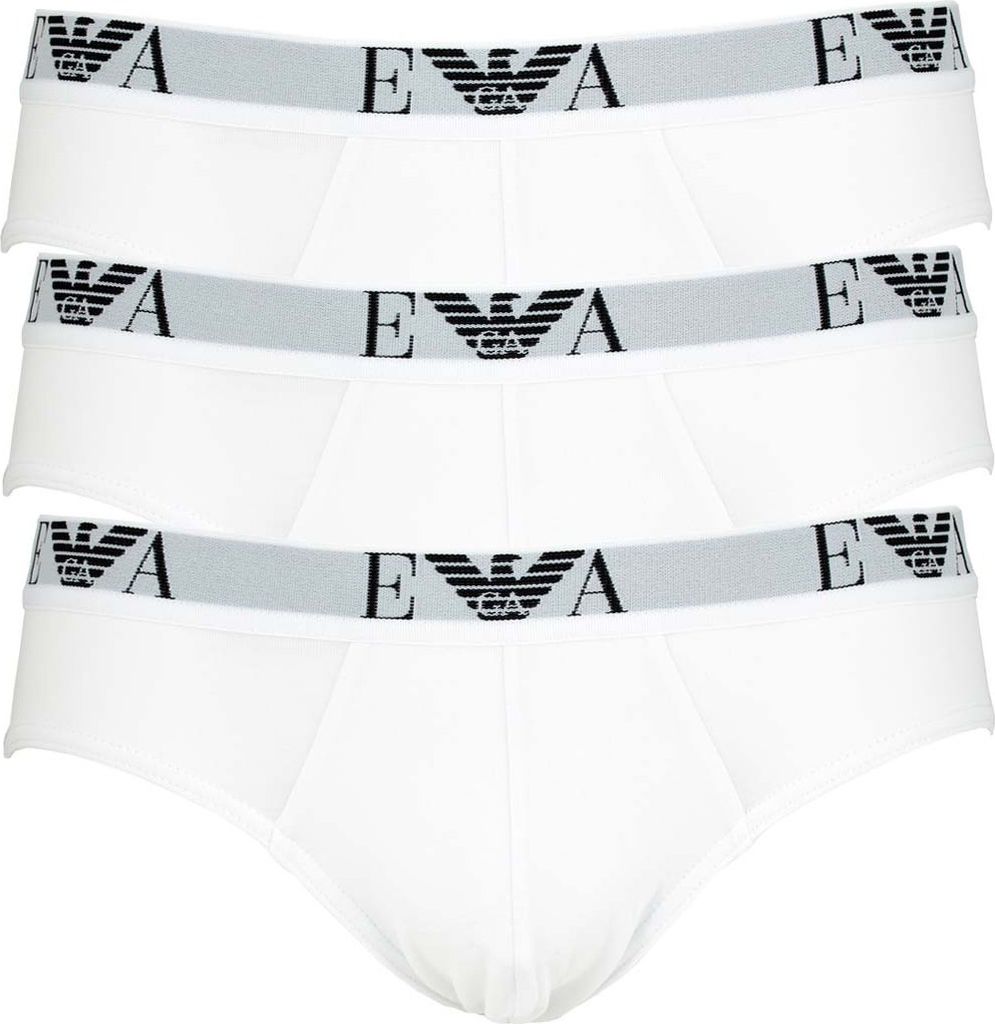 EMPORIO ARMANI 3er Pack Slips Fb. Weiß Gr.XXL