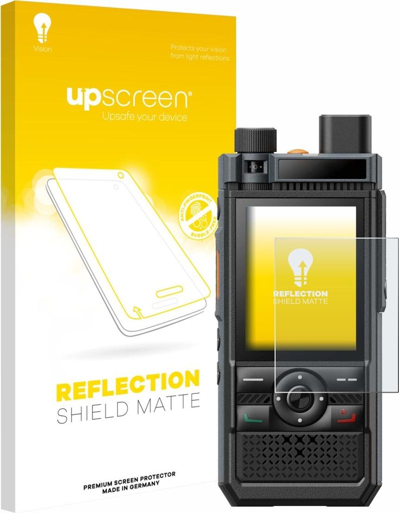 upscreen Schutzfolie für Hytera P50 Pro Displayschutz Displayschutzfolie Folie Matt Entspiegelungsfolie