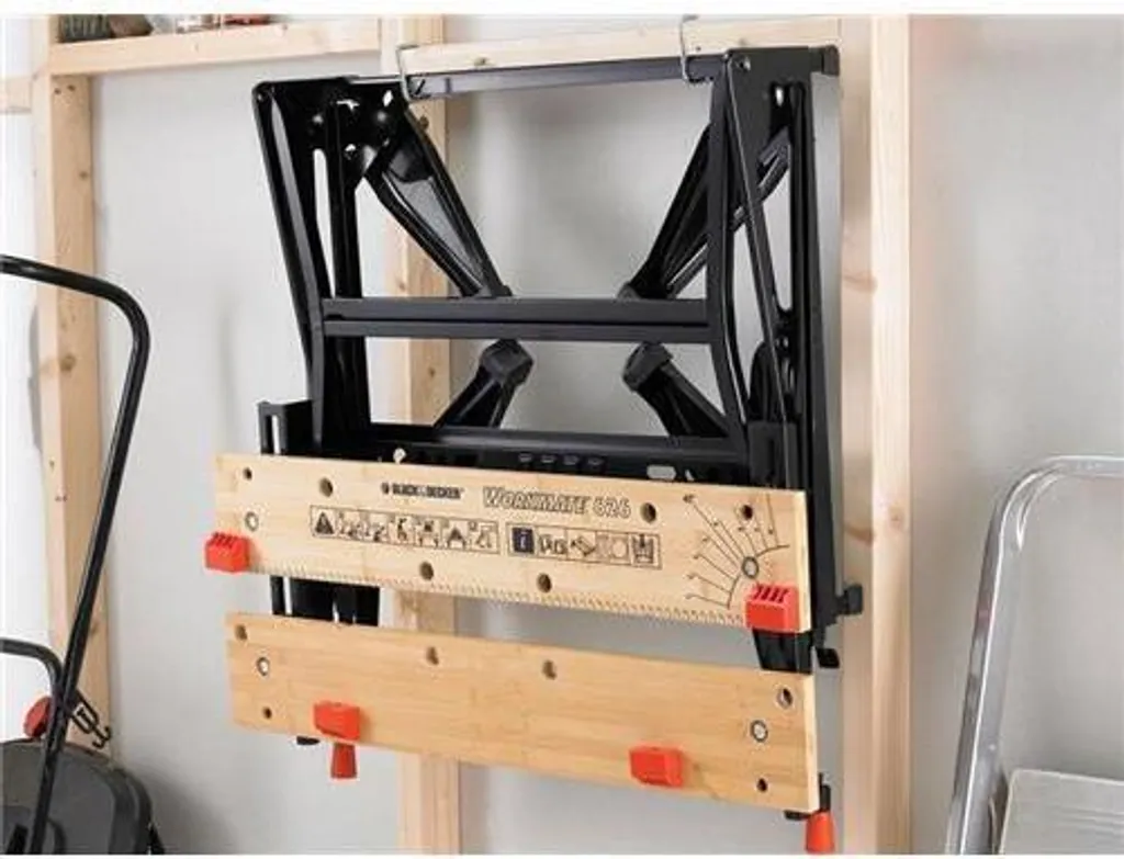 Établi pliant Black + Decker WM626 Workmate robuste charge 250kg max - 4