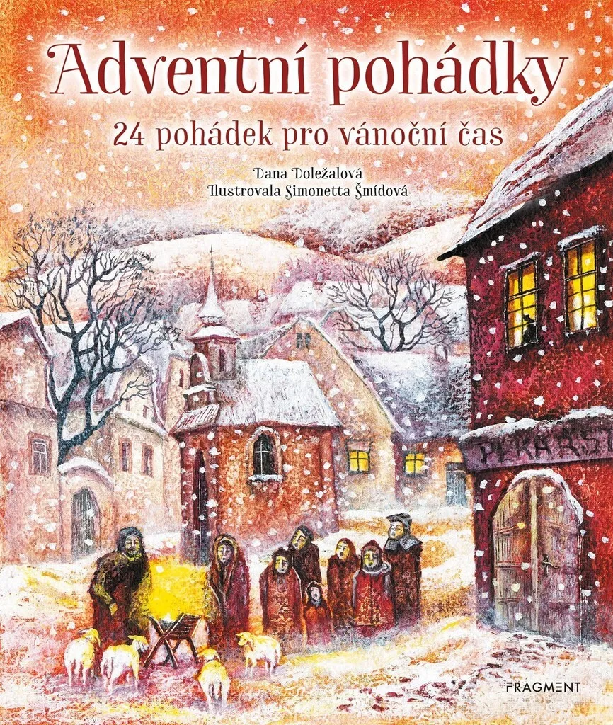 Livre histoire du soir Avent Adventní pohádky rituel de Noël famille