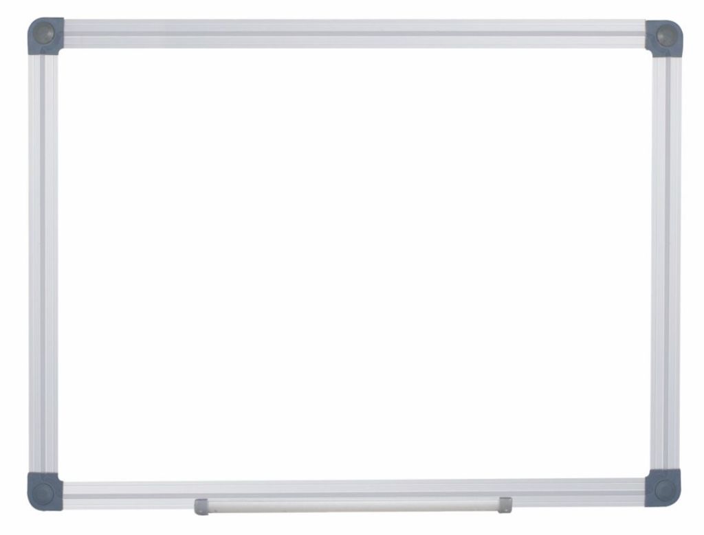 Lakierowana tablica magnetyczna - 90 x 120 cm, biała Zdjęcie produktu 