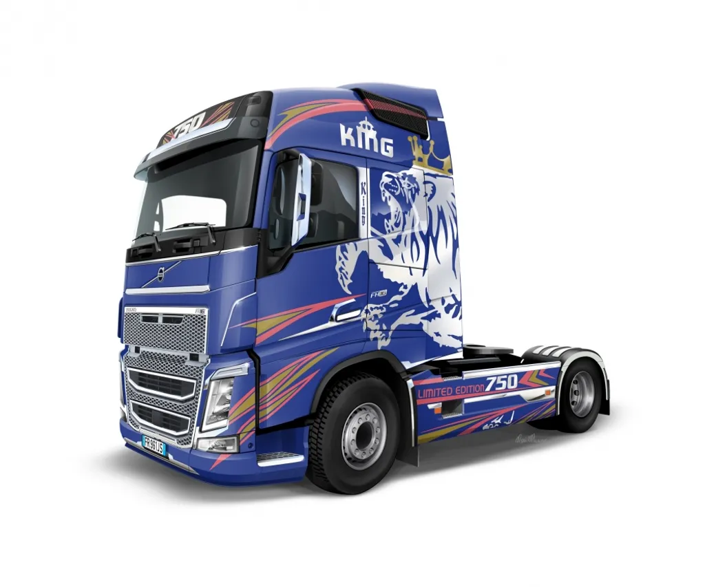 Réplique Volvo FH4 Globetrotter 1:24 : Kit Maquette Camion Haute Qualité