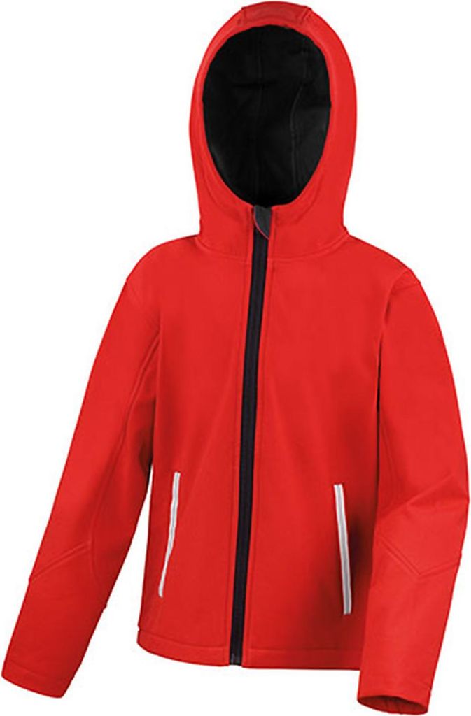 Result Core Youth TX Performance Hooded Soft Shell Jacket