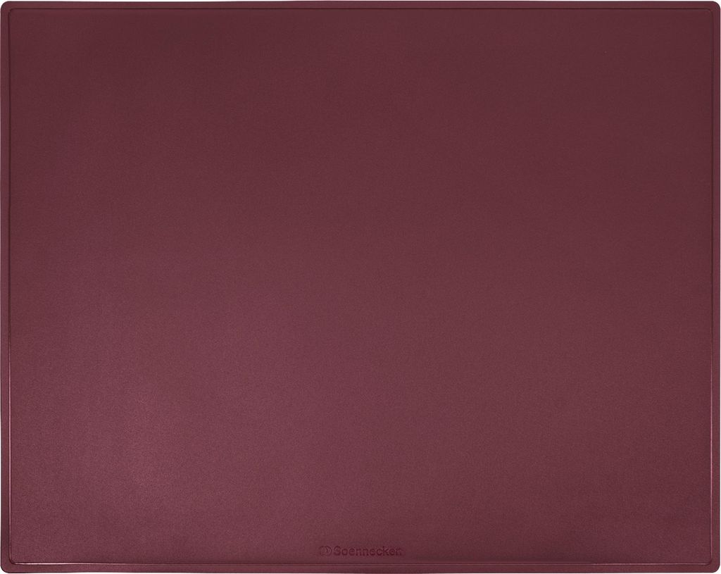 Schreibunterlage 3643 53x40cm Kunststoff bordeaux Packung mit 10 Stück