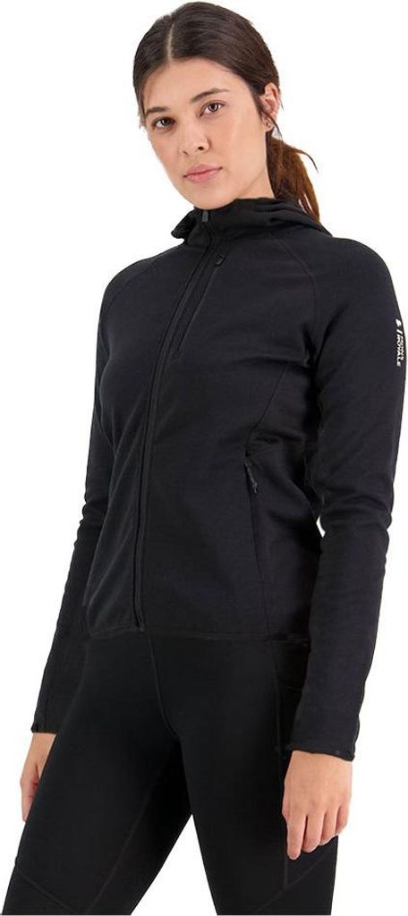 Mons Royale Approach Merino Shift Sweatshirt Schwarz S Damen Schwarz S