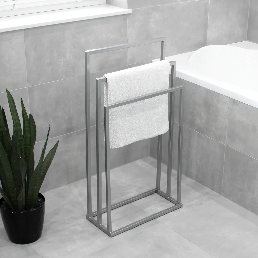 Recensione Porta Asciugamani HMP 3 Bracci Argento Lucido Metallo