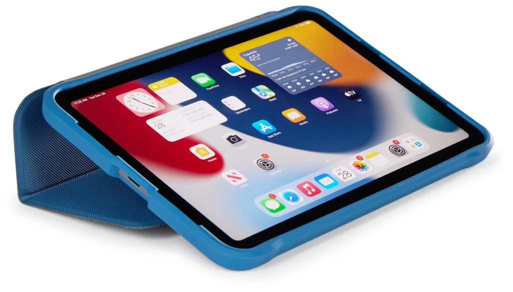 Étui iPad Mini Case Logic Snapview bleu minuit avec angle de frappe idéal - 7