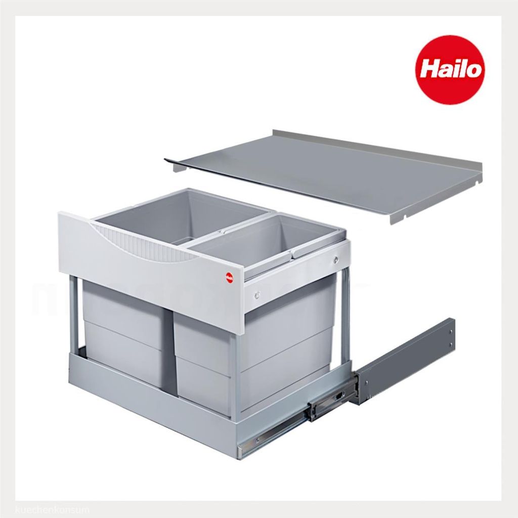 Cestino Hailo 3644801 TR Swing m tandem salvaspazio S-plus Immagine del prodotto 