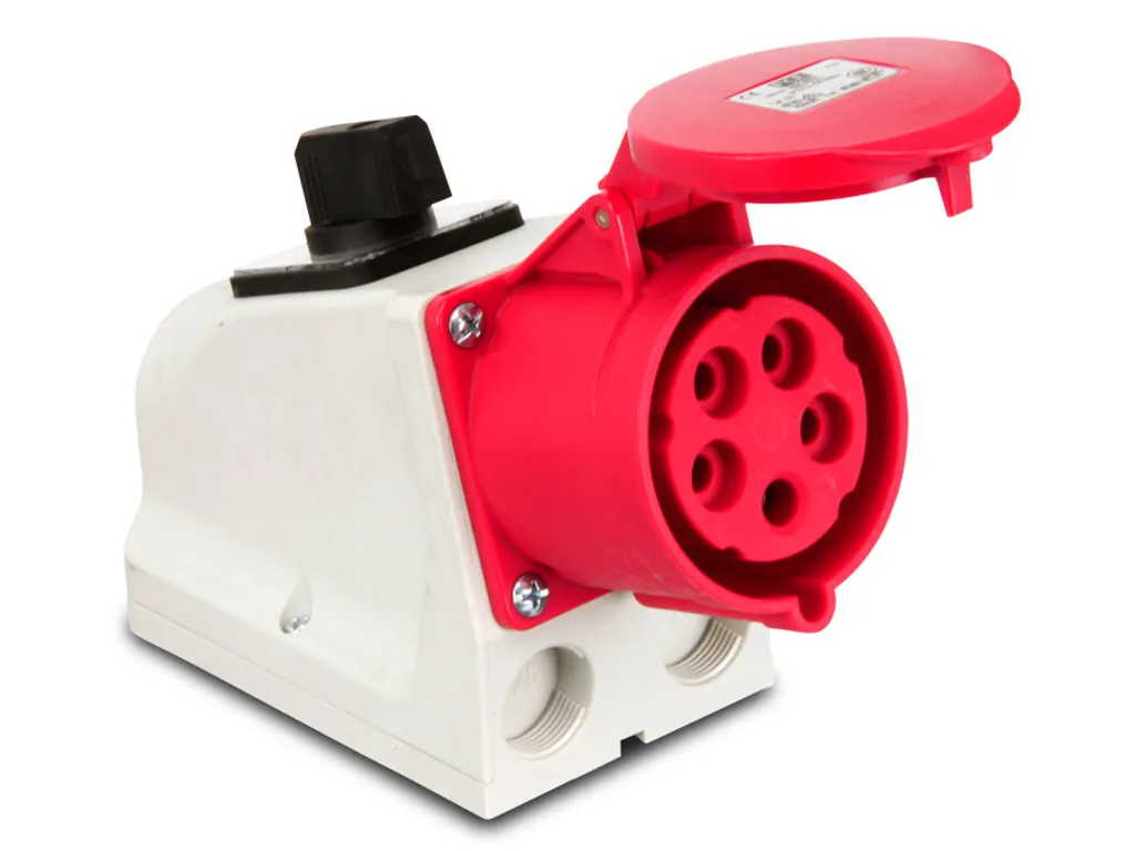 Prise 32A étanche IP44 pour sécuriser vos installations triphasées 400V - 2