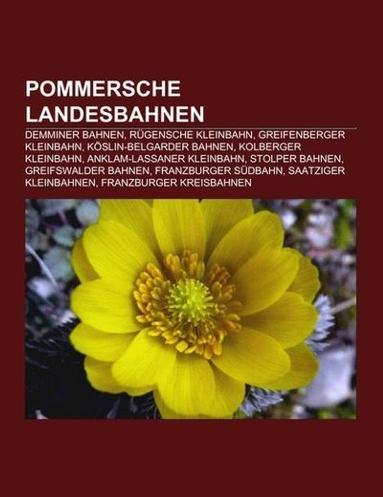 Pommersche Landesbahnen