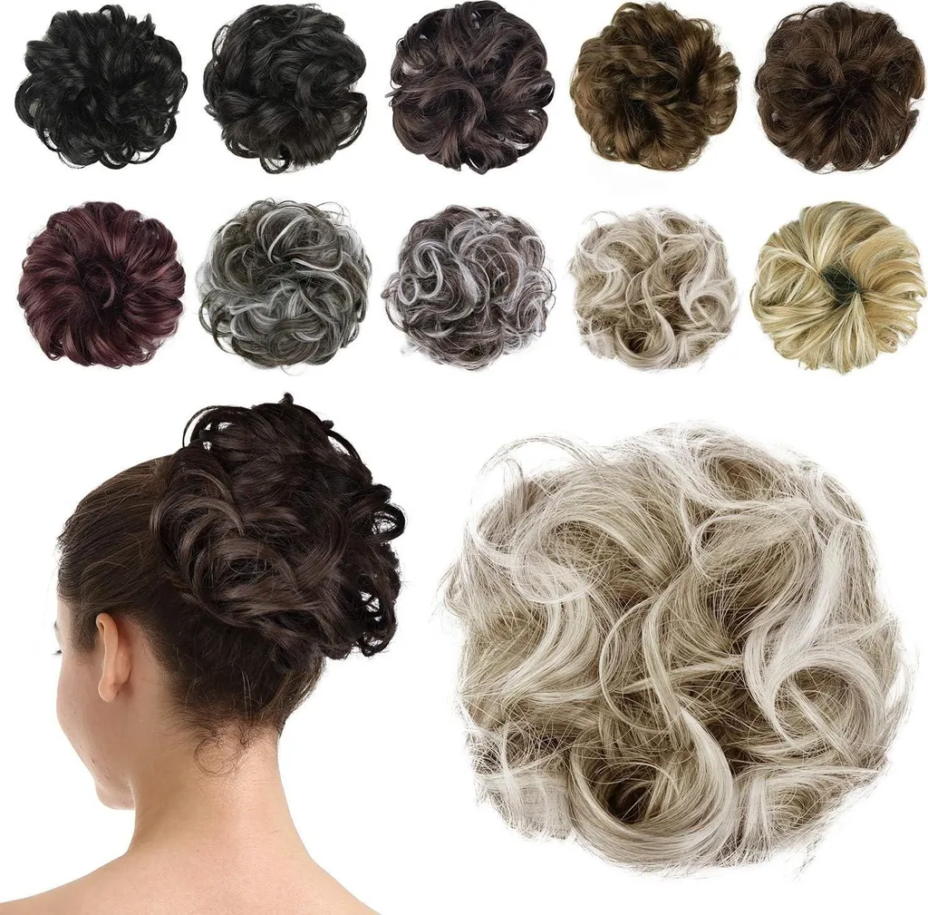 BARSDAR Updo Capelli Ondulati: Volume Retro per il tuo Chignon
