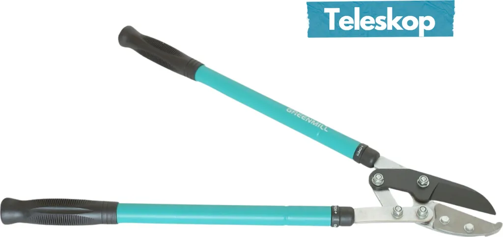 Forbici Telescopiche Professionali a Incudine 60-93cm con Ingranaggi