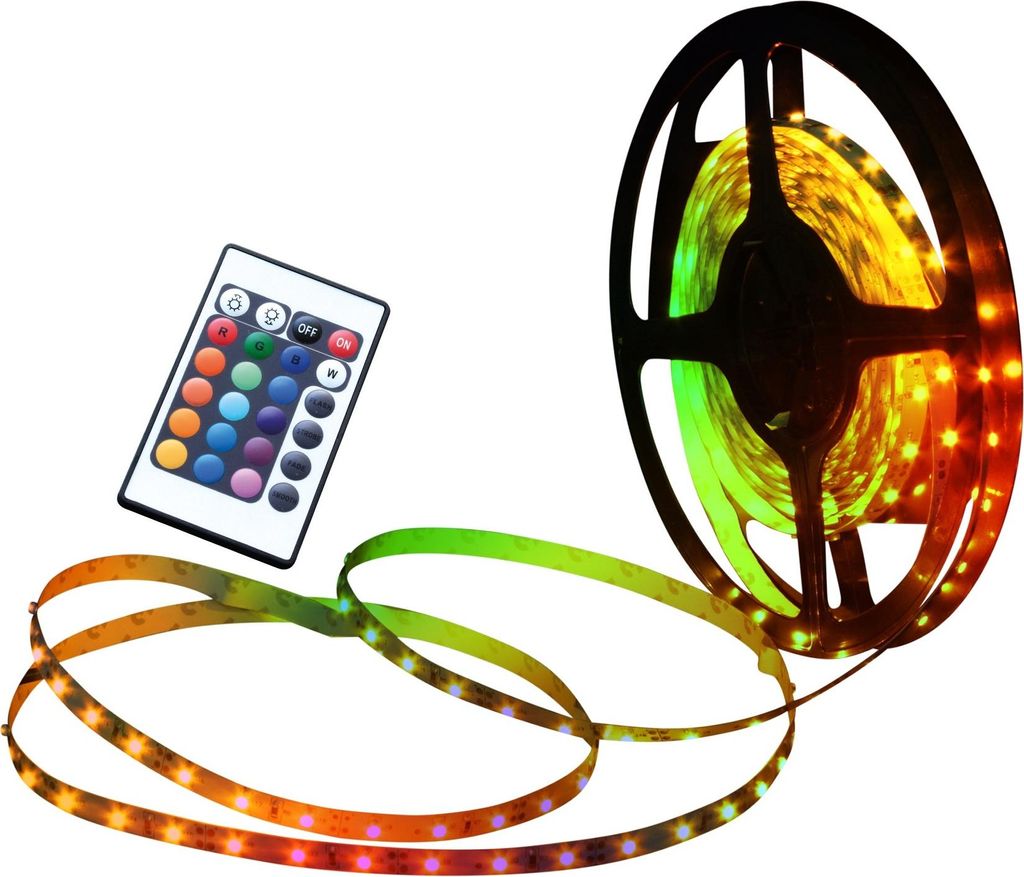 Näve LED-Stripe indoor Stripelight - Kunststoff - RGB+weiß; 5108161