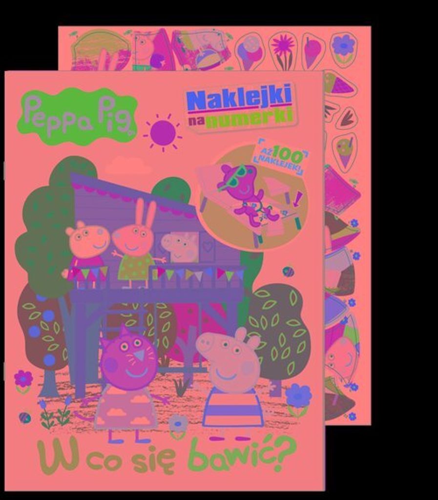 Peppa Pig. Naklejki Na Numerki Cz.4 W Co Się Bawić