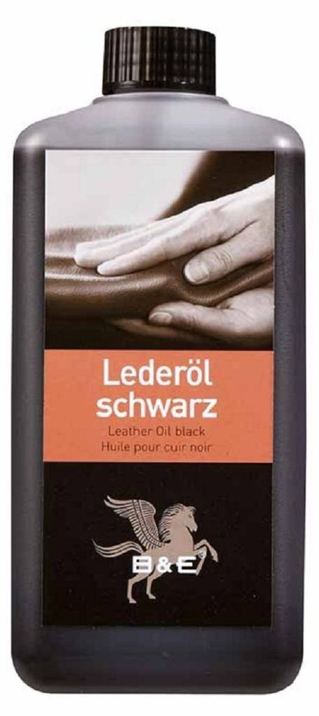 B&E Lederöl schwarz Inhalt - 1.000 ml Produktbild 