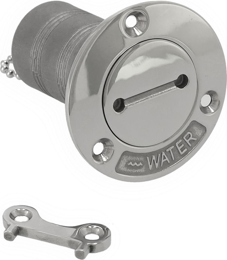 Tankstutzen Ø 38 mm Edelstahl, Wasser Produktbild 
