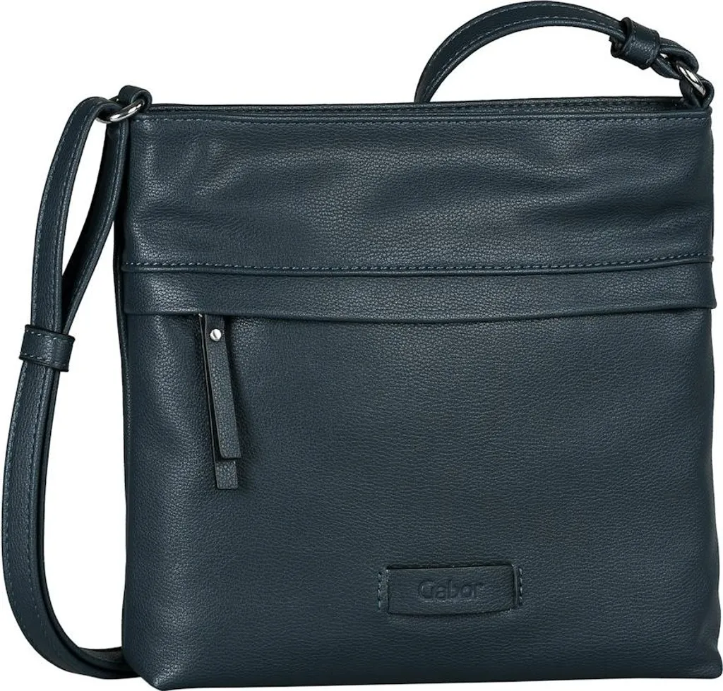 Sac à bandoulière Gabor Faye bleu foncé, petit sac Cross bag S chic