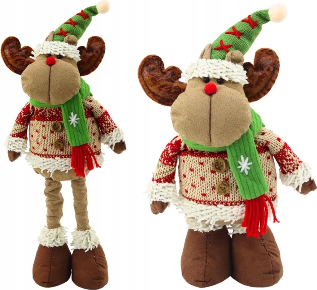 Davivian Weihnachtsfiguren Ausziehbar | 47-62 Cm Größe | Dekofiguren Für Weihnachten