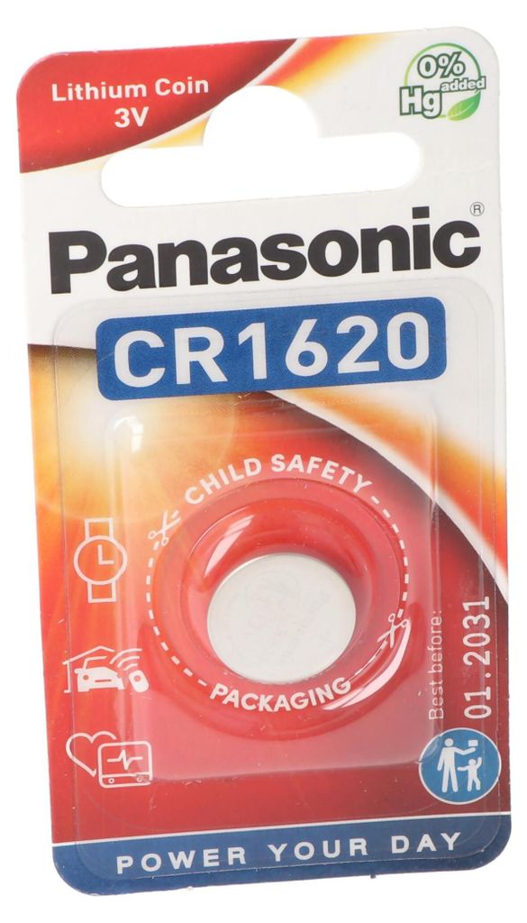 1 Panasonic CR 1620 al litio Immagine del prodotto 
