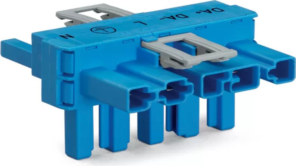 WAGO T-Verteiler;5-polig;Kod. I;blau 770-617