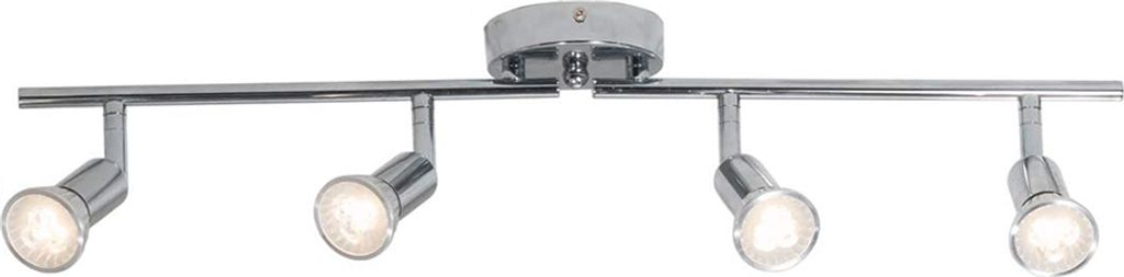 LED Deckenleuchte 4-flammig Schwenkbar Drehbar Metall