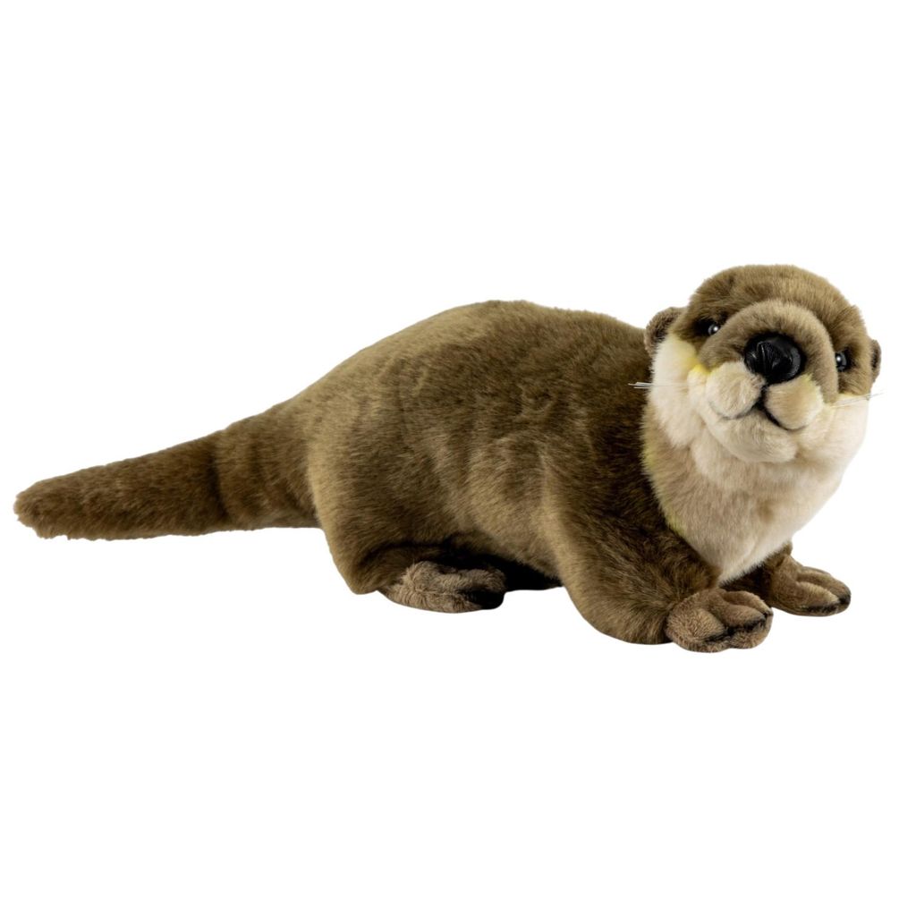 Carl Dick Otter stehend ca. 30cm, 45cm mit Schwanz 1857 Produktbild 
