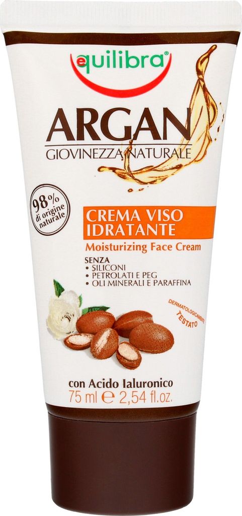 Equilibra Face Argan Moisi Cr 75ml