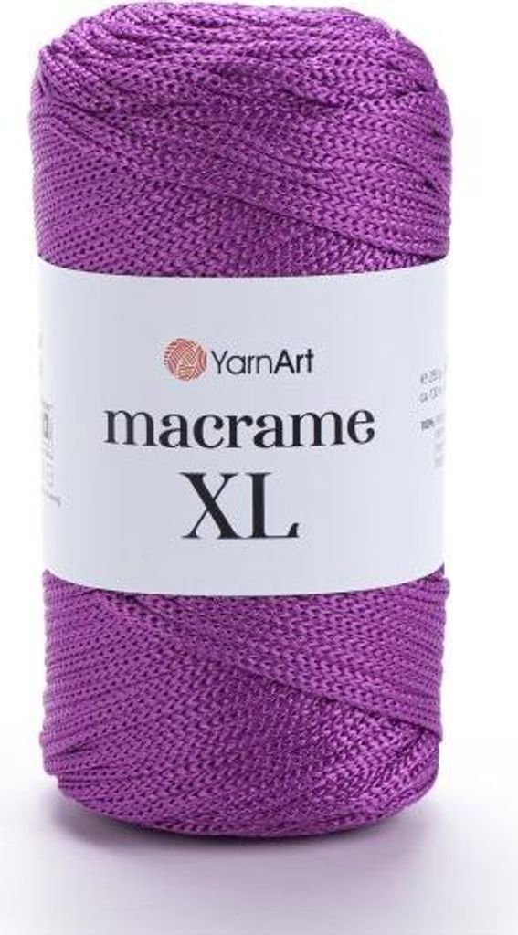 Sznurek poliestrowy YarnArt Macrame XL 3mm 161 / cyklamen Zdjęcie produktu 