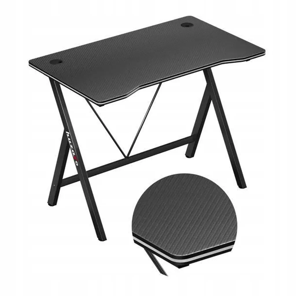 Bureau gamer ergonomique 100 cm noir : finissez-en avec le mal de dos
