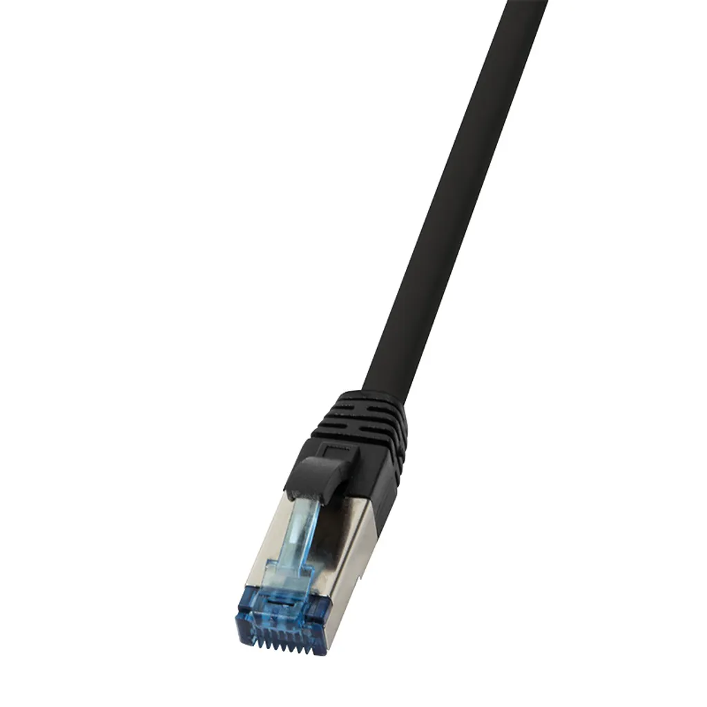 LogiLink Professional CQ6145P Cavo patch LogiLink, Cat. 6A, S/FTP, 50,0 m, nero, PUR