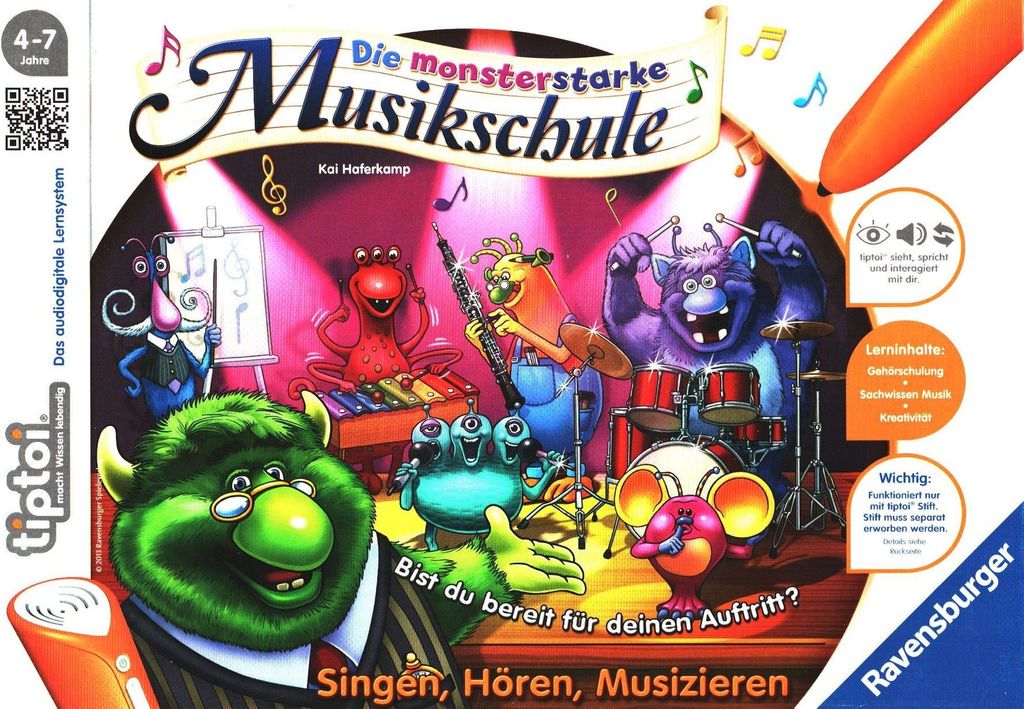 Ravensburger 005550 tiptoi® - Die monsterstarke Mu Produktbild 