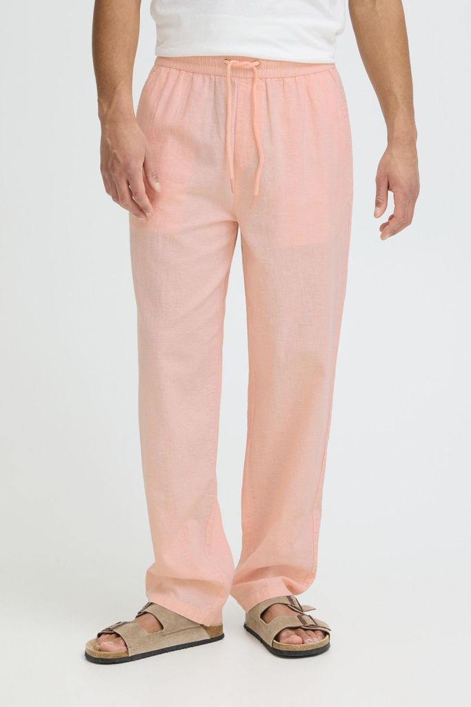 Blend BHAban Herren Leinenhose Hose Stoffhose Baumwollmischung Relaxed Fit