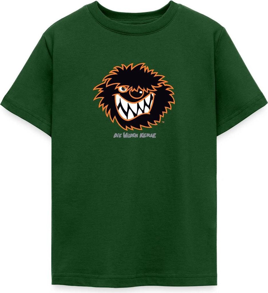 Spreadshirt Die Wilden Kerle Kerl Porträt Teenager T-Shirt, 134/146 (9-11 Jahre), Forstgrün