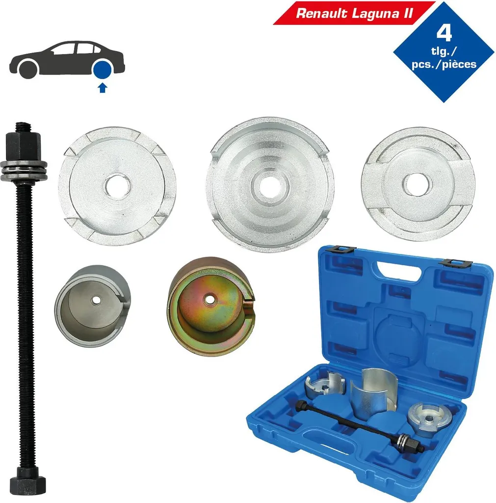 Jeu d'outils de montage Silentlager pour silent bloc et bagues châssis
