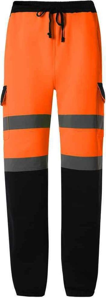 Yoko - Jogginghosen für Herren PC4419 (3XL) (Orange/Marineblau)