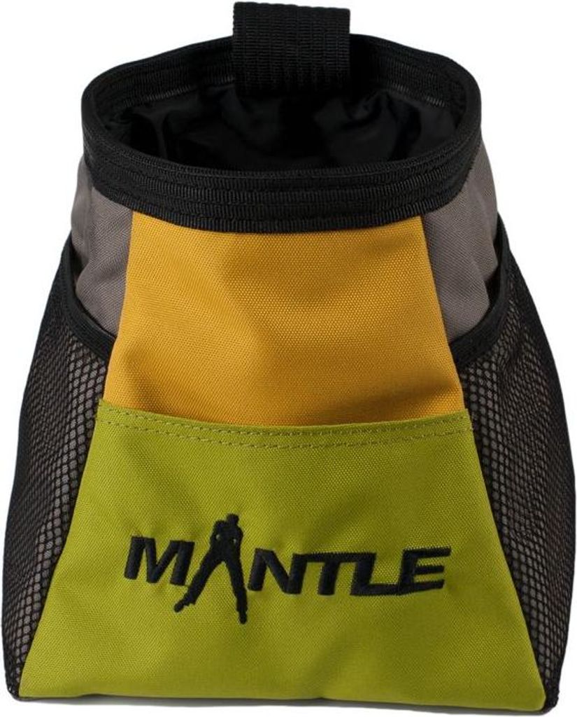 Mantle Boulderbag Forrest, 20x20 cm Standfläche, 15 cm Öffnung, Roll-down-Verschluss, Reißverschlusstasche
