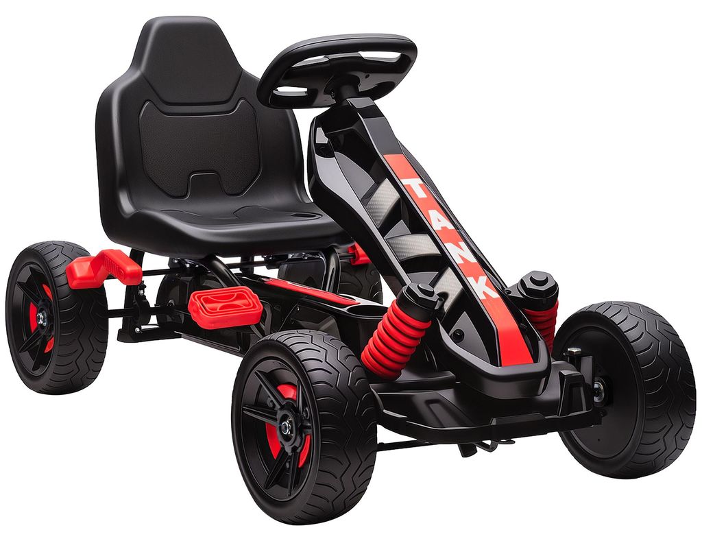 AIYAPLAY Šlapací motokára s ruční brzdou, automatický Obrázek produktu 