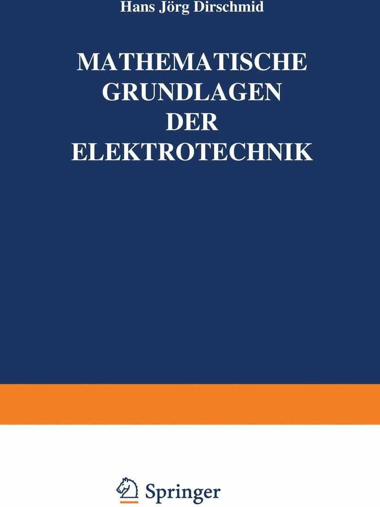 Mathematische Grundlagen der Elektrotechnik