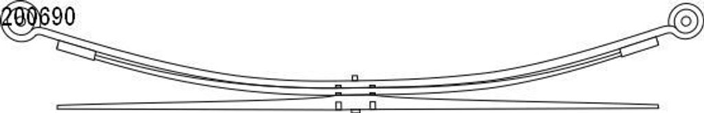 Federnpaket LS GERMANY 10.200.690.00