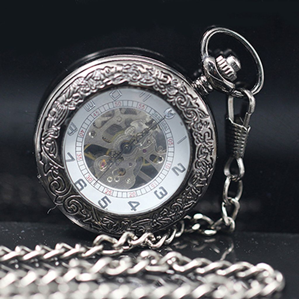 Uni Vintage arabische Zahlen Retro-Stil Bronze mechanische Produktbild 3